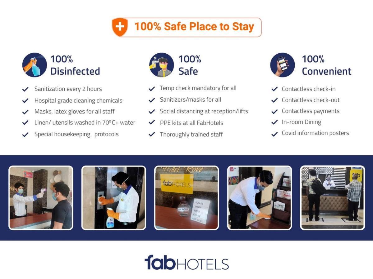 Fabhotel Star Of Taj Restobar Fatehabad Road Агра Экстерьер фото